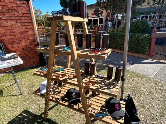 Freedom fighters at the market in Burleigh heads QLD