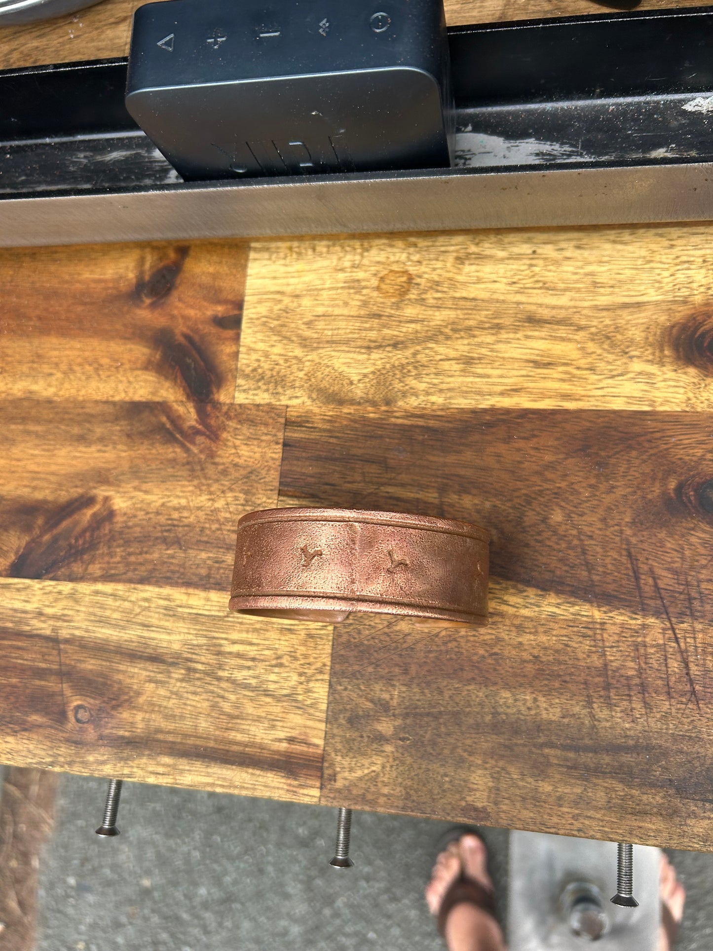 Copper bracelet for men