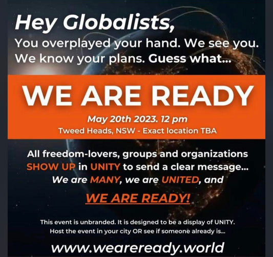20th 2023 may protest tweed head NSW.