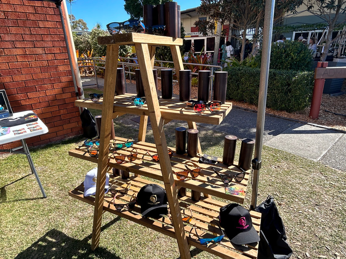 Freedom fighters at the market in Burleigh heads QLD