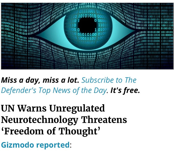 UN Warns Unregulated Neurotechnology Threatens 'Freedom of Thought'