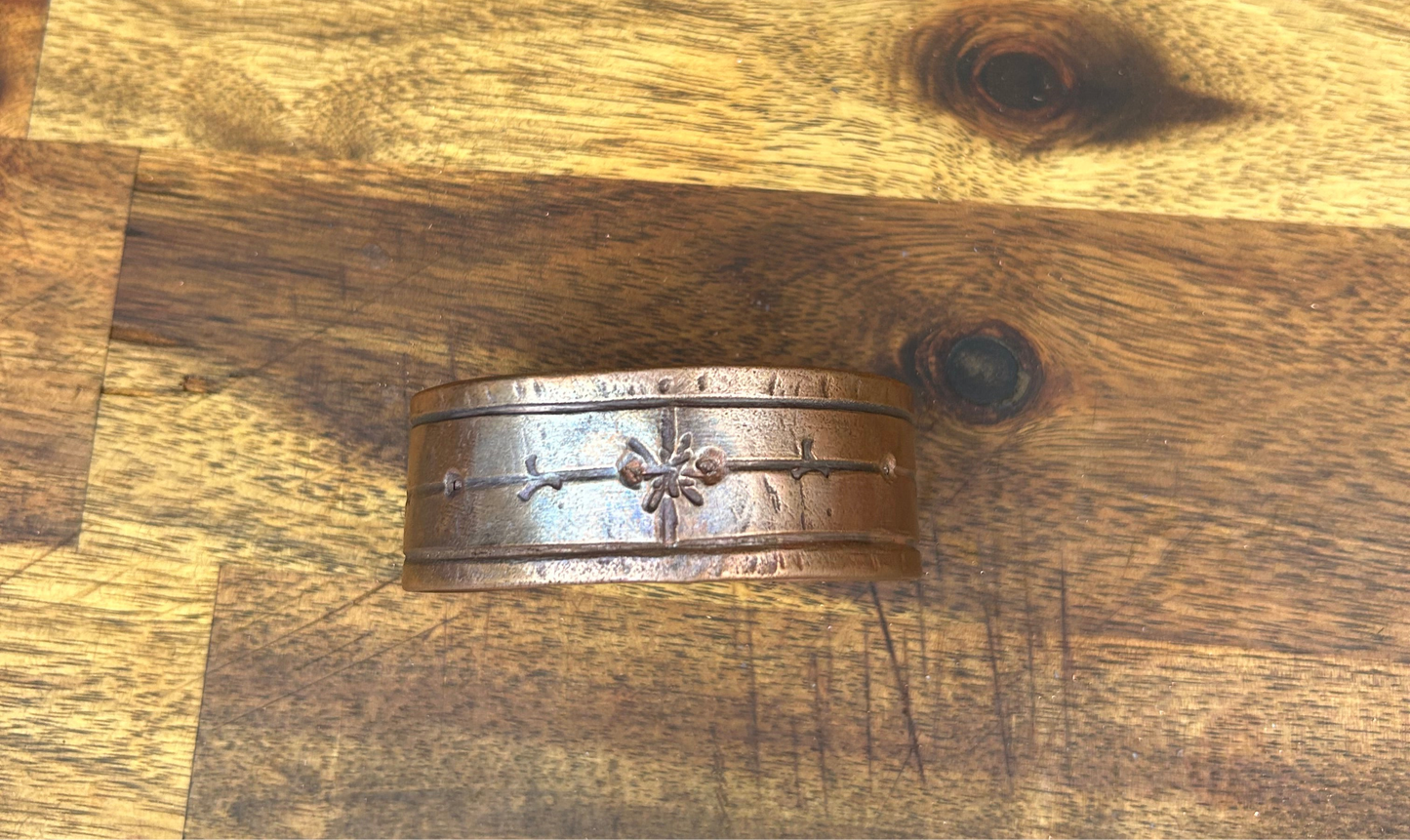 Copper bracelet for men