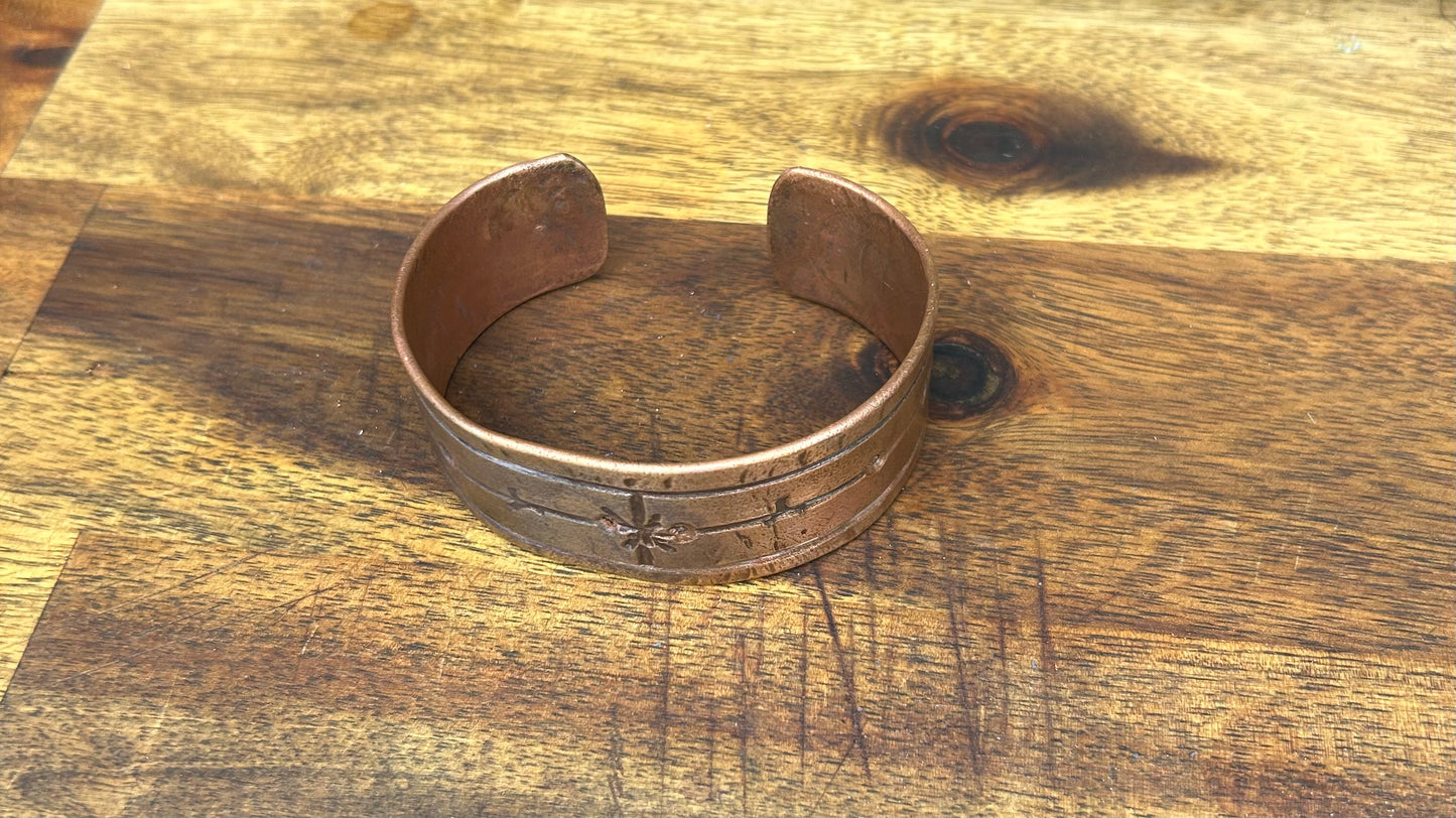 Australian Handmade Copper Bracelet locally made between Gold Coast and Sunshine Coast.