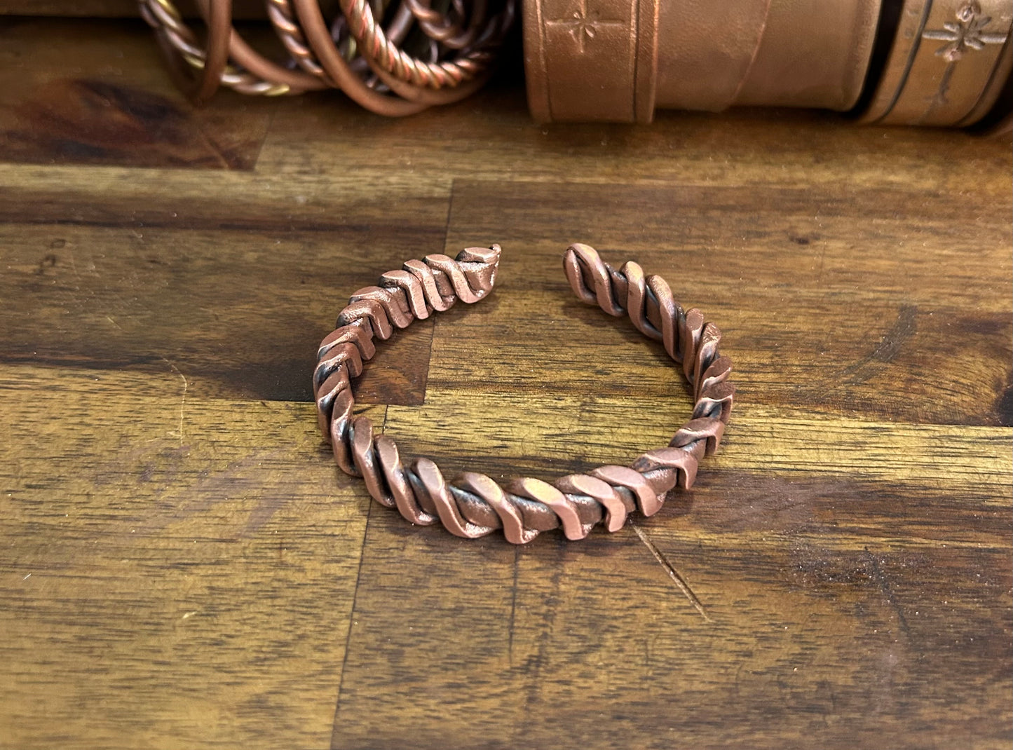 Australian Handmade Copper Bracelet locally made between Gold Coast and Sunshine Coast.